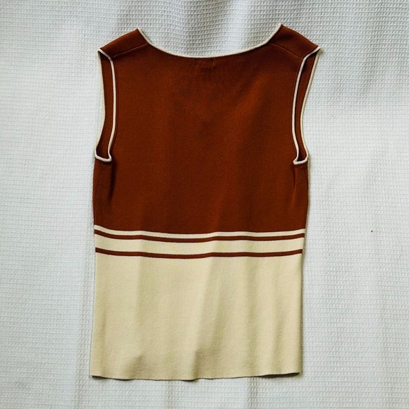 VINTAGE Anne Klein Connection Sleeveless Tank Top | Fits like Size Medium - Picture 3 of 3